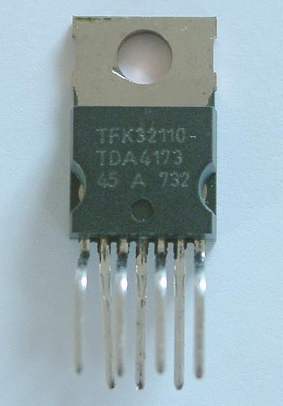 Vertikal-Endstufen-IC
TDA4173
Hersteller: Telefunken + Diverse