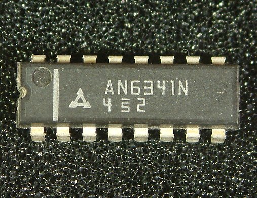 AN6341N
VTR Capstan Servo Control Circuit

Features:
� The functions consist of:
  Phase control circuit
  Speed control circuit
  Capstan FG divider ratio change circuit
� Sample & hold system speed control
� Supply voltage either 9 V or 12 V