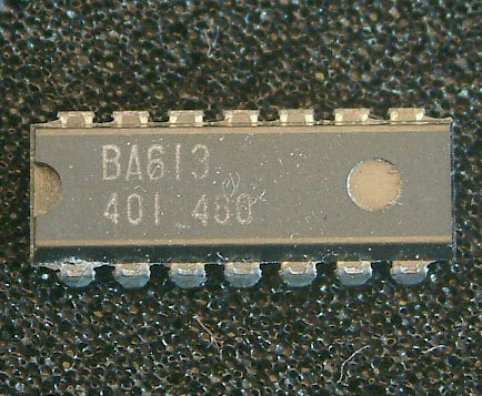 BA613

Transistor-Array

14-Pin DIL Package  